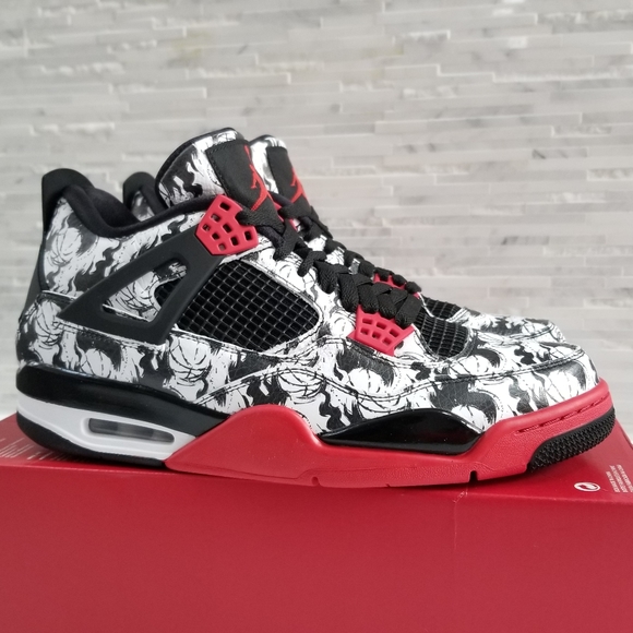 🛑SOLD🛑 AIR JORDAN 4 Retro SNGL DY Tattoo s - Picture 2 of 8